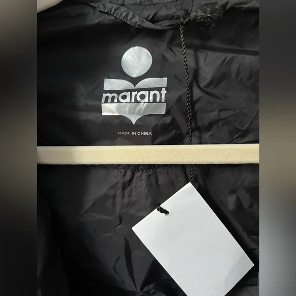 New ISABEL MARANT ETOILE Darshayo Vest/Jacket in Black Size Small 36 - Picture 4 of 12